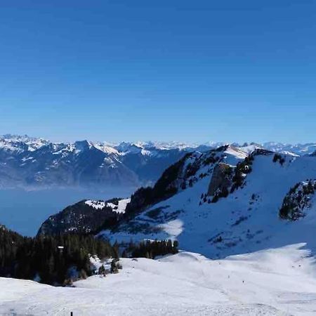 Studio Myrtilles Du Leman Vue Sur Lac Et Montagne Thollon-les-Memises Εξωτερικό φωτογραφία